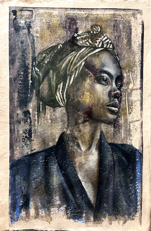 Portrait afrikanische Frau